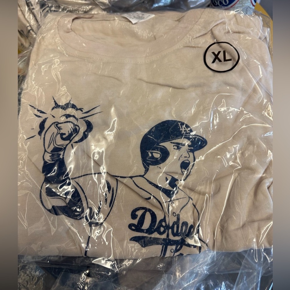 Shohei Dodger Giveaway Tshirt XL  NEW Currentky at game